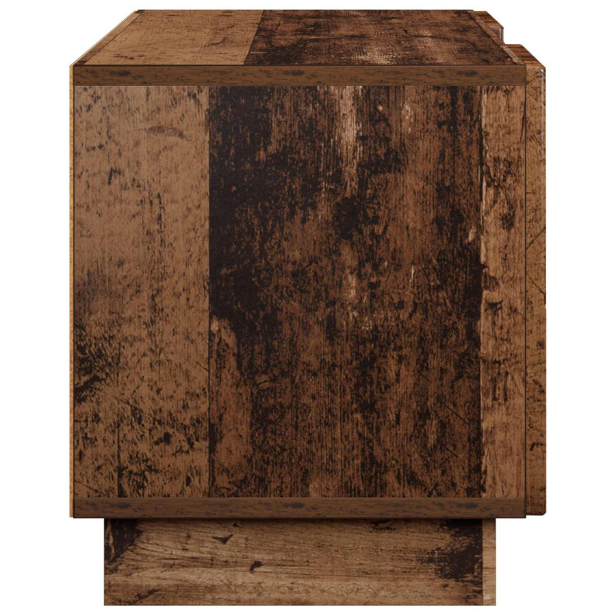 TV-standaard 140 x 34,5 x 40 cm Oud hout Bewerkt hout