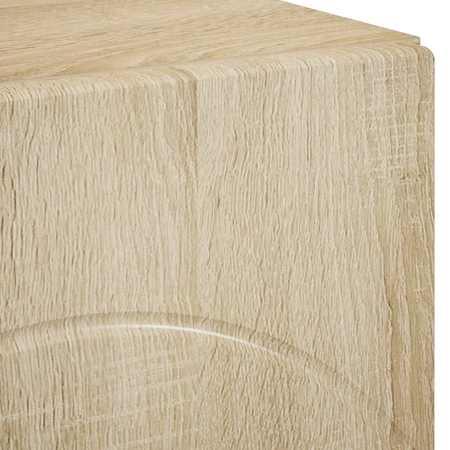 TV-standaard 180 x 34,5 x 40 cm Sonoma Eiken Bewerkt hout