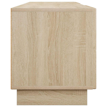 TV-standaard 180 x 34,5 x 40 cm Sonoma Eiken Bewerkt hout