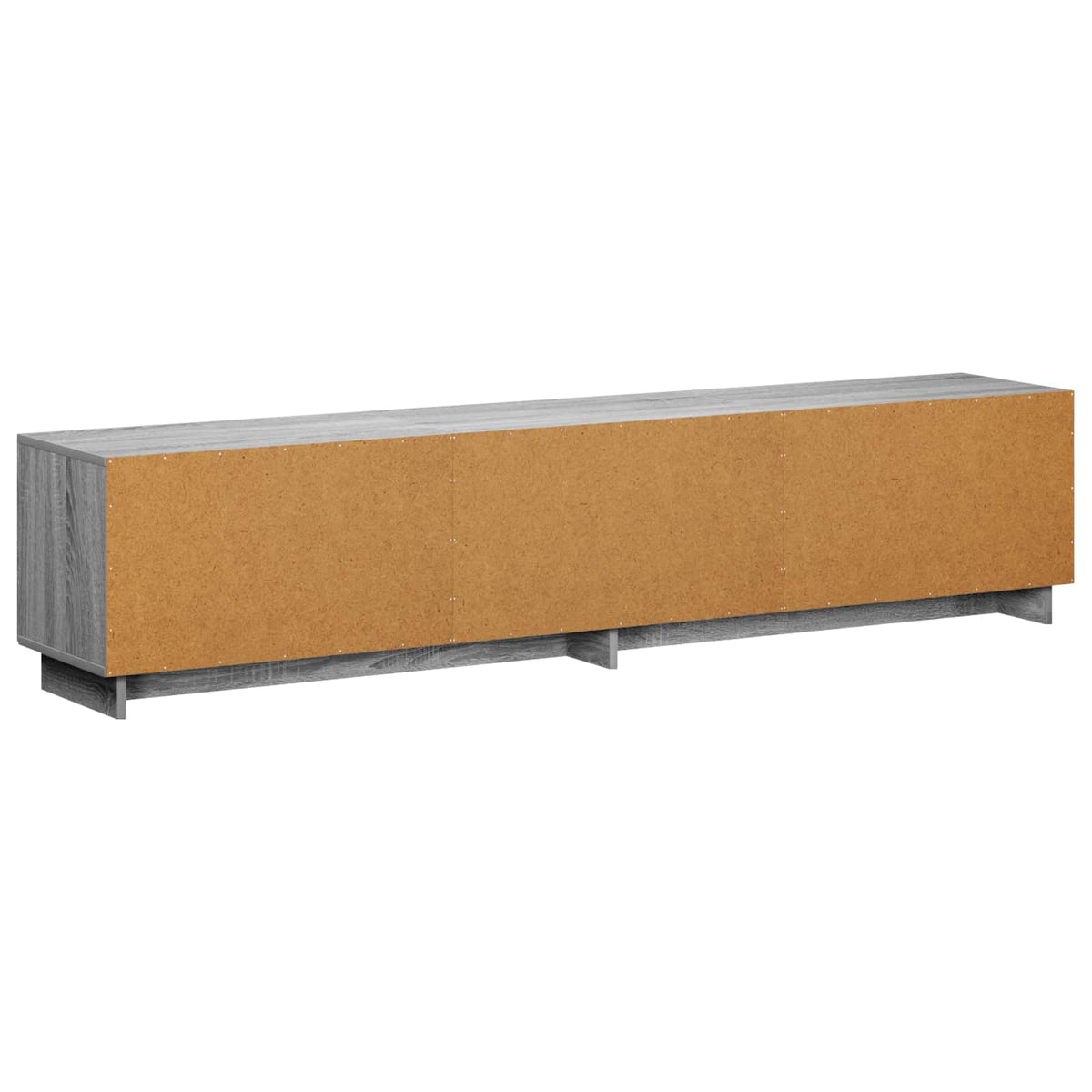 TV-standaard 180 x 34,5 x 40 cm Grijs Sonoma Bewerkt hout