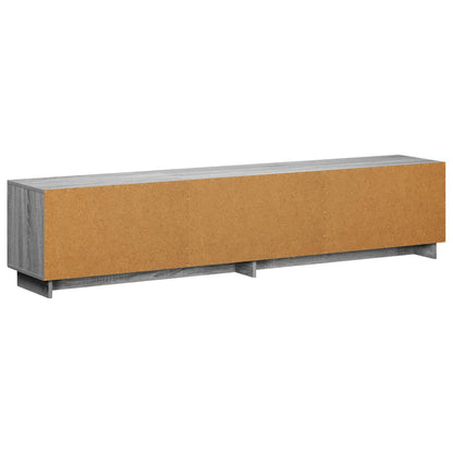 TV-standaard 180 x 34,5 x 40 cm Grijs Sonoma Bewerkt hout