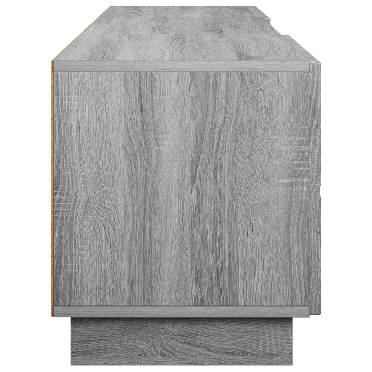 TV-standaard 180 x 34,5 x 40 cm Grijs Sonoma Bewerkt hout