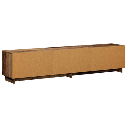 TV-standaard 180 x 34,5 x 40 cm Oud hout Bewerkt hout