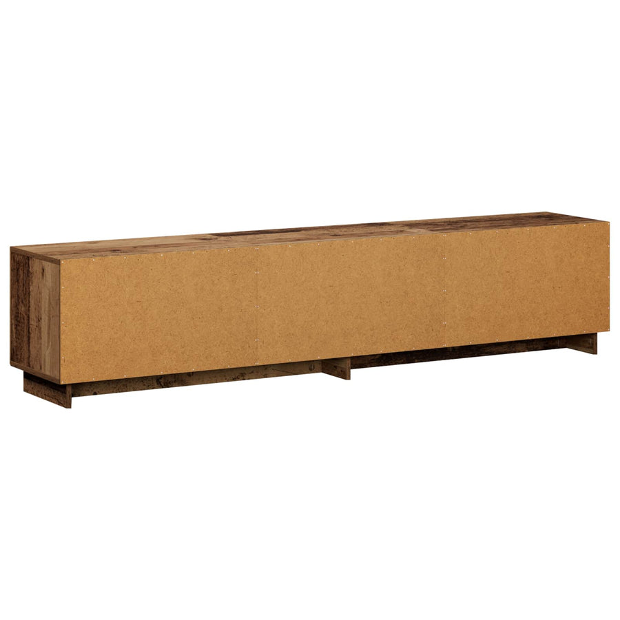 TV-standaard 180 x 34,5 x 40 cm Oud hout Bewerkt hout