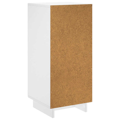 Dressoir Wit 33,5 x 34,5 x 75 cm Bewerkt hout