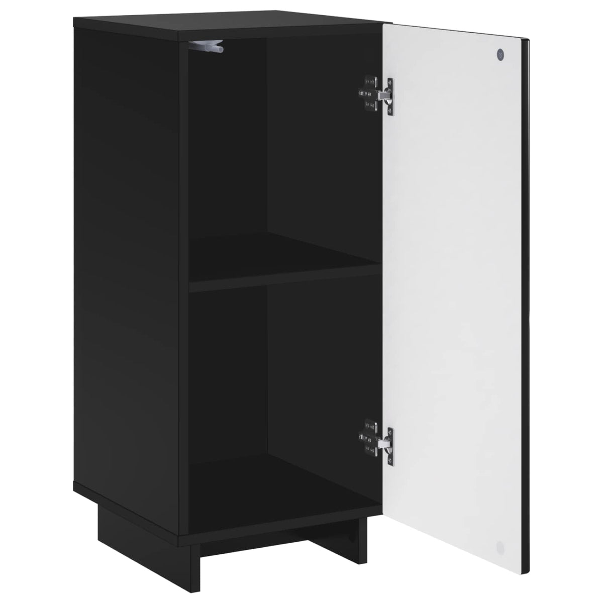 Dressoir Zwart 33,5 x 34,5 x 75 cm Bewerkt hout