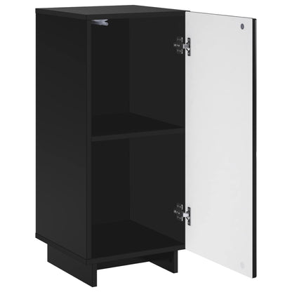 Dressoir Zwart 33,5 x 34,5 x 75 cm Bewerkt hout