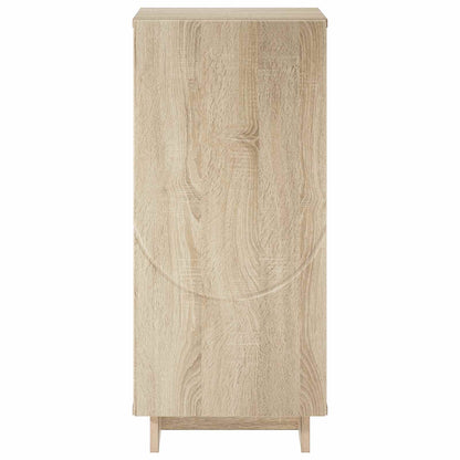 Dressoir Sonoma Eiken 33,5 x 34,5 x 75 cm Bewerkt hout