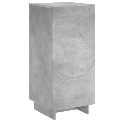 Dressoir Betongrijs 33,5 x 34,5 x 75 cm Bewerkt hout