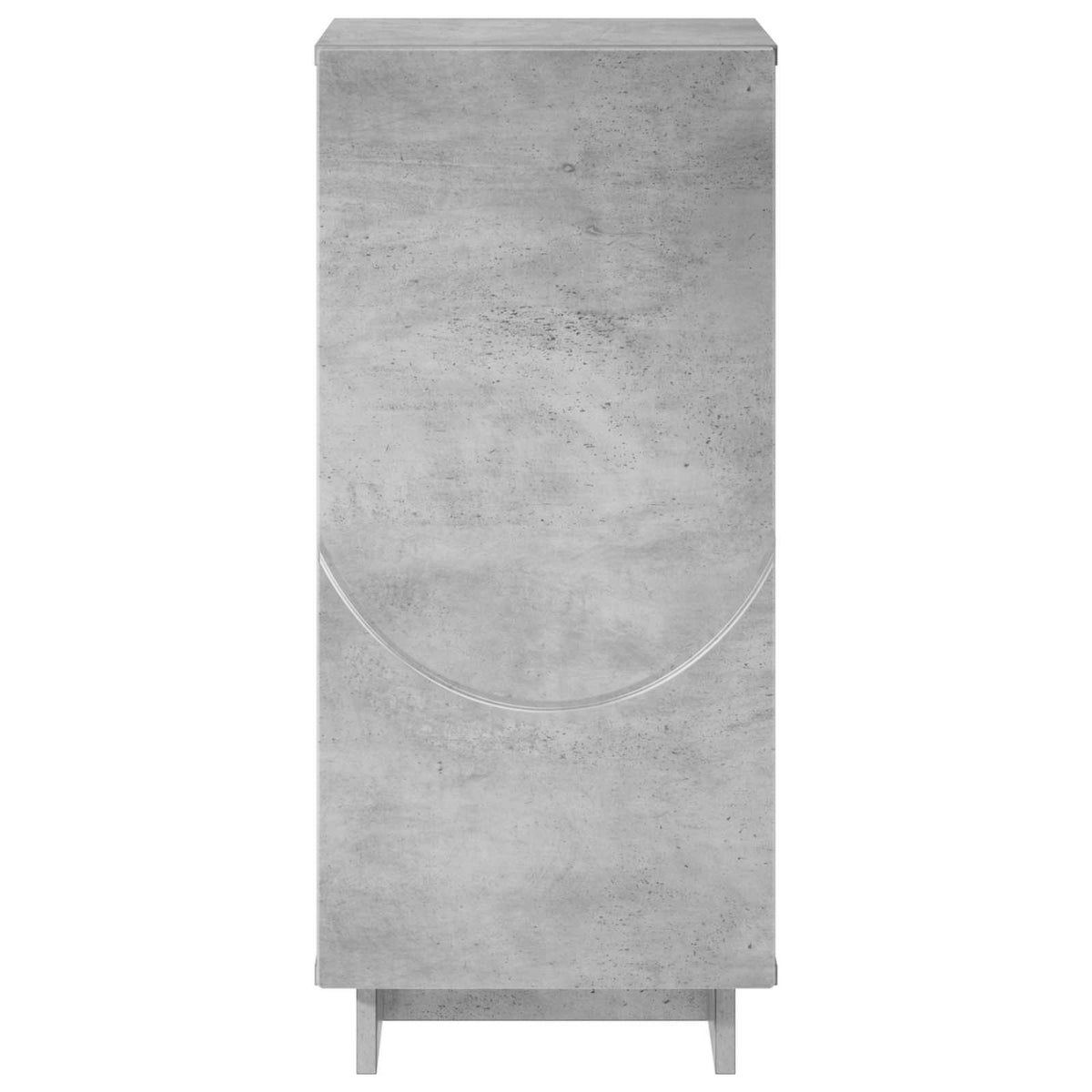 Dressoir Betongrijs 33,5 x 34,5 x 75 cm Bewerkt hout