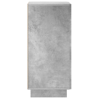 Dressoir Betongrijs 33,5 x 34,5 x 75 cm Bewerkt hout
