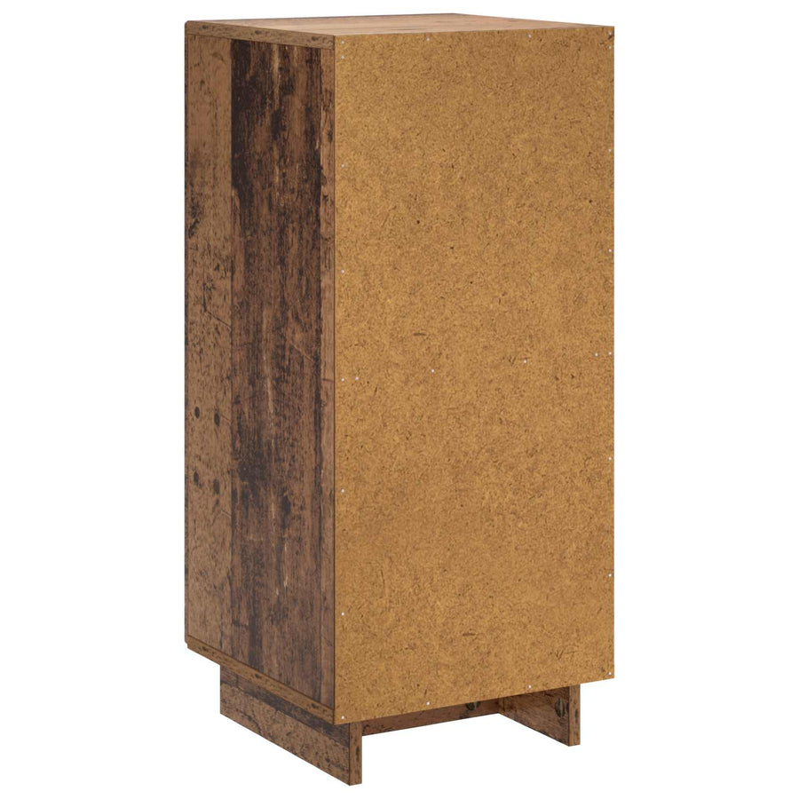 Dressoir Oud hout 33,5 x 34,5 x 75 cm Bewerkt hout