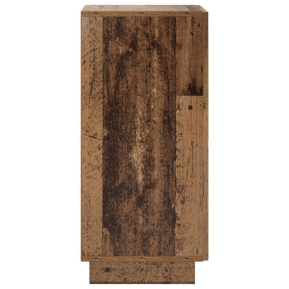 Dressoir Oud hout 33,5 x 34,5 x 75 cm Bewerkt hout