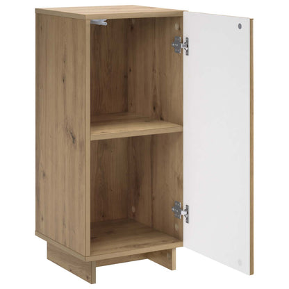 Dressoir Artisanaal eiken 33,5 x 34,5 x 75 cm Bewerkt hout