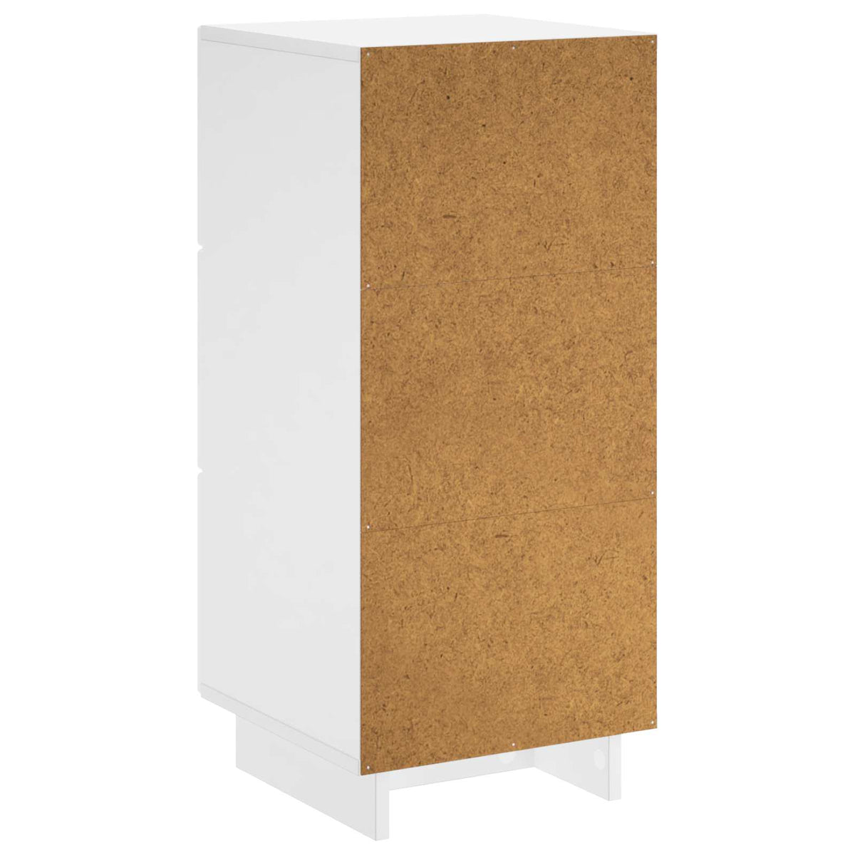 Dressoir Wit 33.5 x 34.5 x 75 cm Bewerkt hout