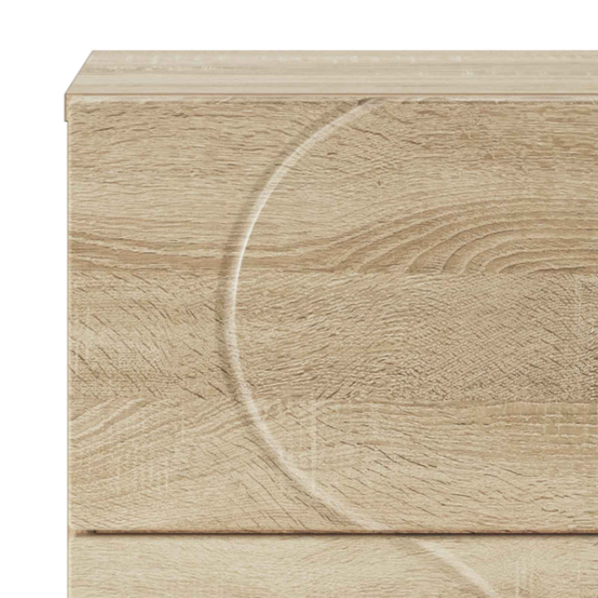 Dressoir Sonoma Eiken 33.5 x 34.5 x 75 cm Bewerkt hout