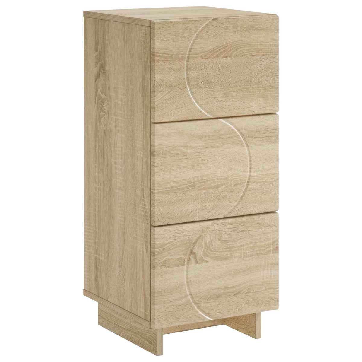 Dressoir Sonoma Eiken 33.5 x 34.5 x 75 cm Bewerkt hout