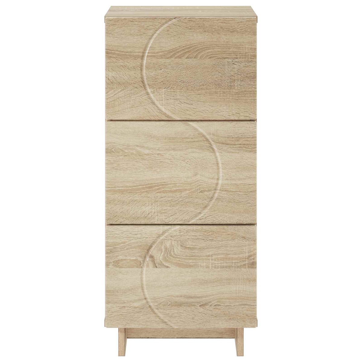 Dressoir Sonoma Eiken 33.5 x 34.5 x 75 cm Bewerkt hout