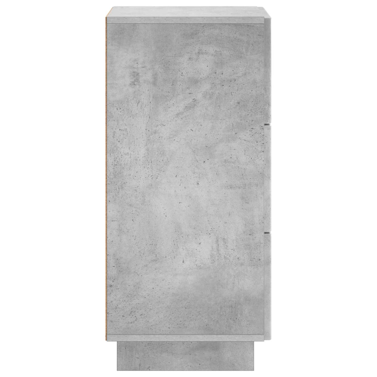 Dressoir Betongrijs 33.5 x 34.5 x 75 cm Bewerkt hout