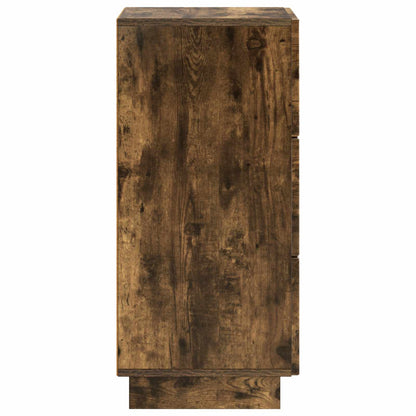 Dressoir Gerookt eiken 33.5 x 34.5 x 75 cm Bewerkt hout