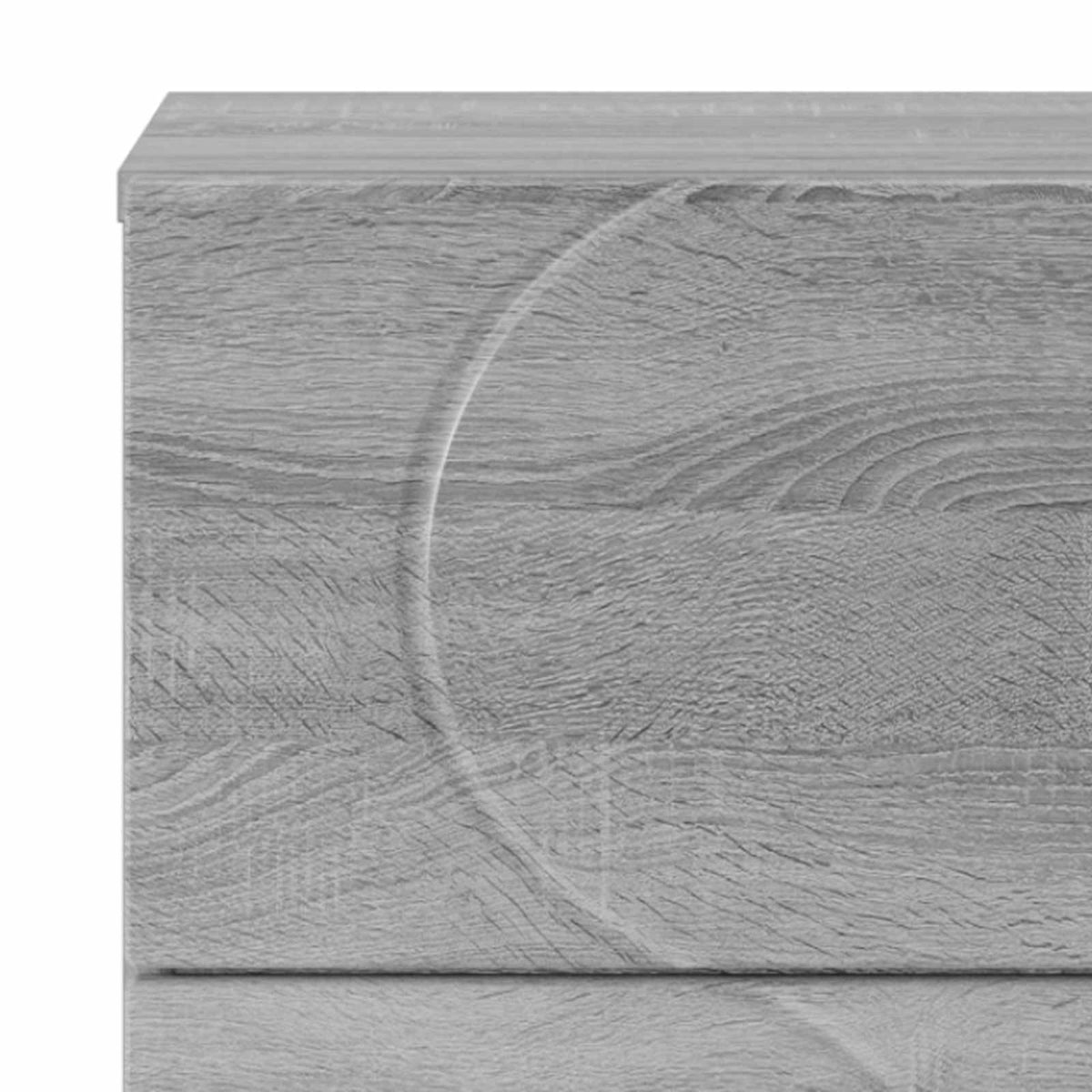 Dressoir Grijs Sonoma 33.5 x 34.5 x 75 cm Bewerkt hout