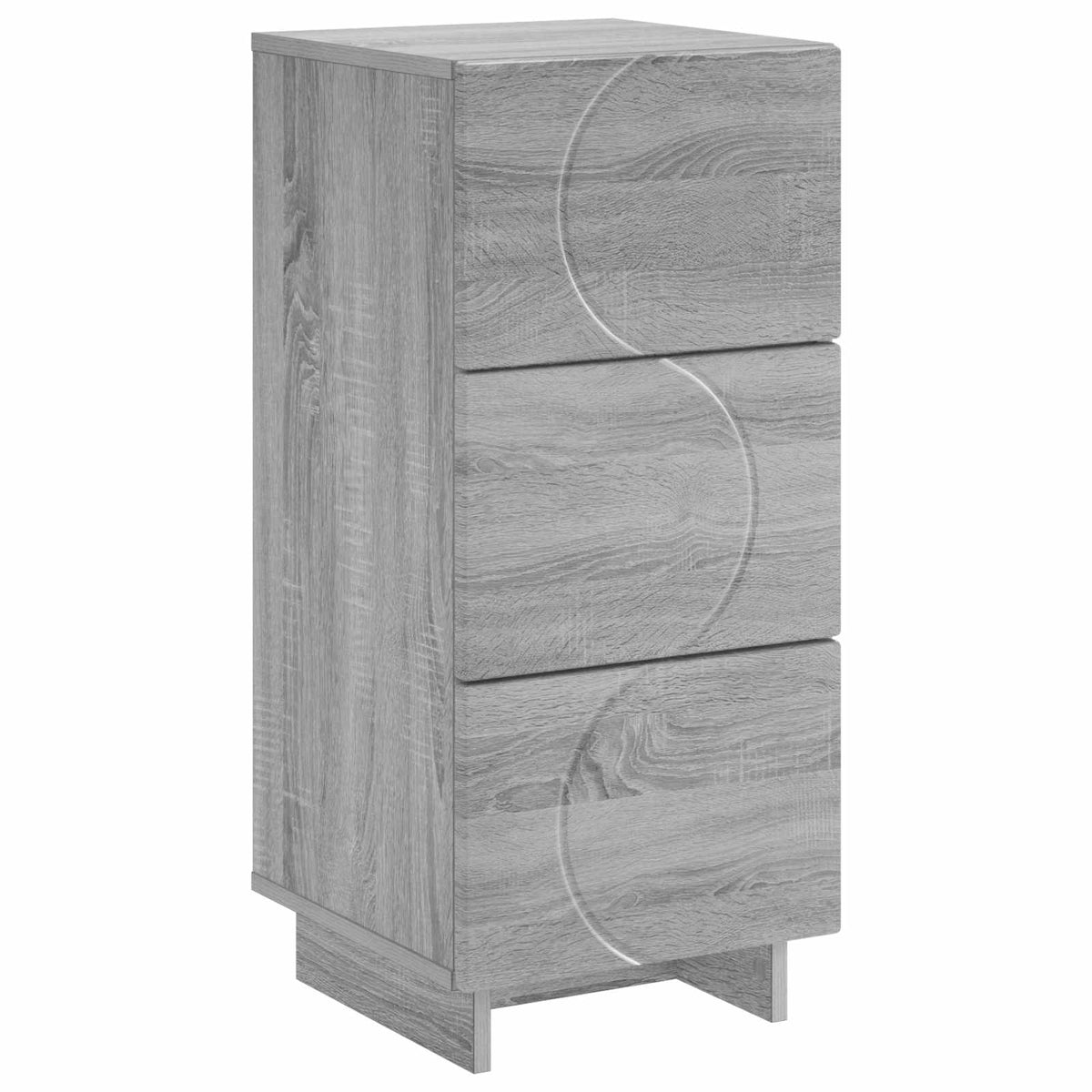 Dressoir Grijs Sonoma 33.5 x 34.5 x 75 cm Bewerkt hout