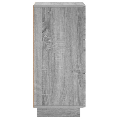 Dressoir Grijs Sonoma 33.5 x 34.5 x 75 cm Bewerkt hout