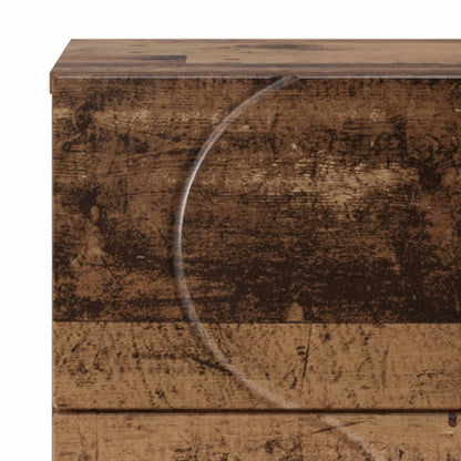 Dressoir Oud hout 33.5 x 34.5 x 75 cm Bewerkt hout