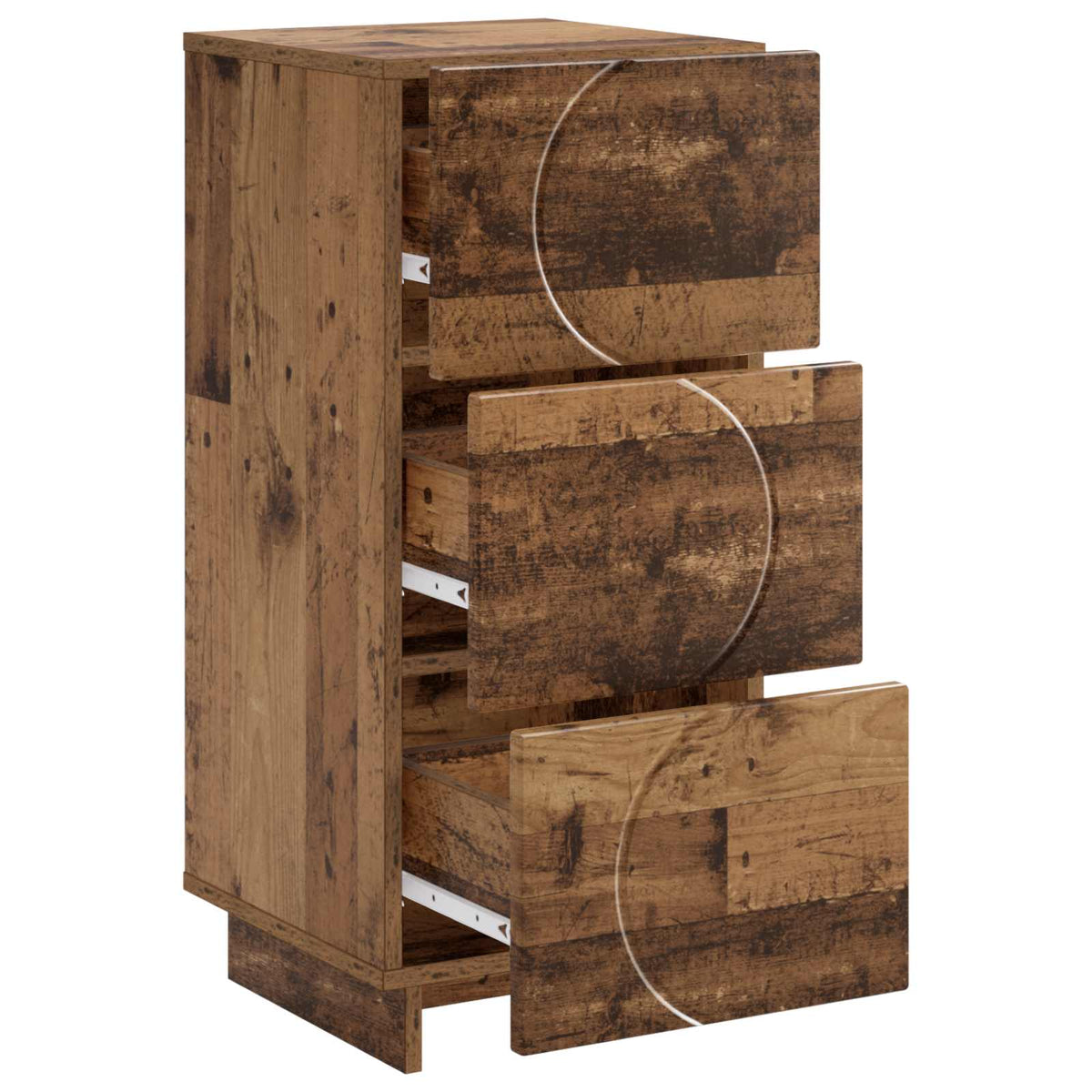 Dressoir Oud hout 33.5 x 34.5 x 75 cm Bewerkt hout