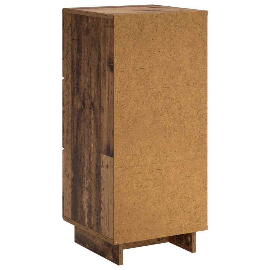 Dressoir Oud hout 33.5 x 34.5 x 75 cm Bewerkt hout