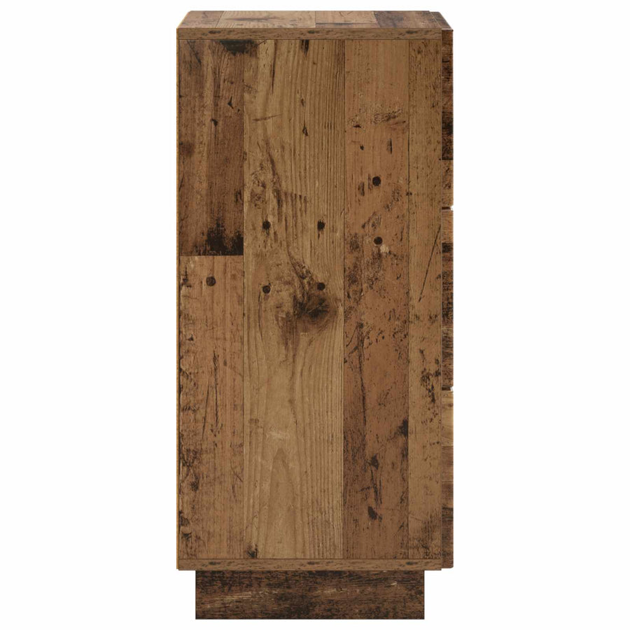 Dressoir Oud hout 33.5 x 34.5 x 75 cm Bewerkt hout
