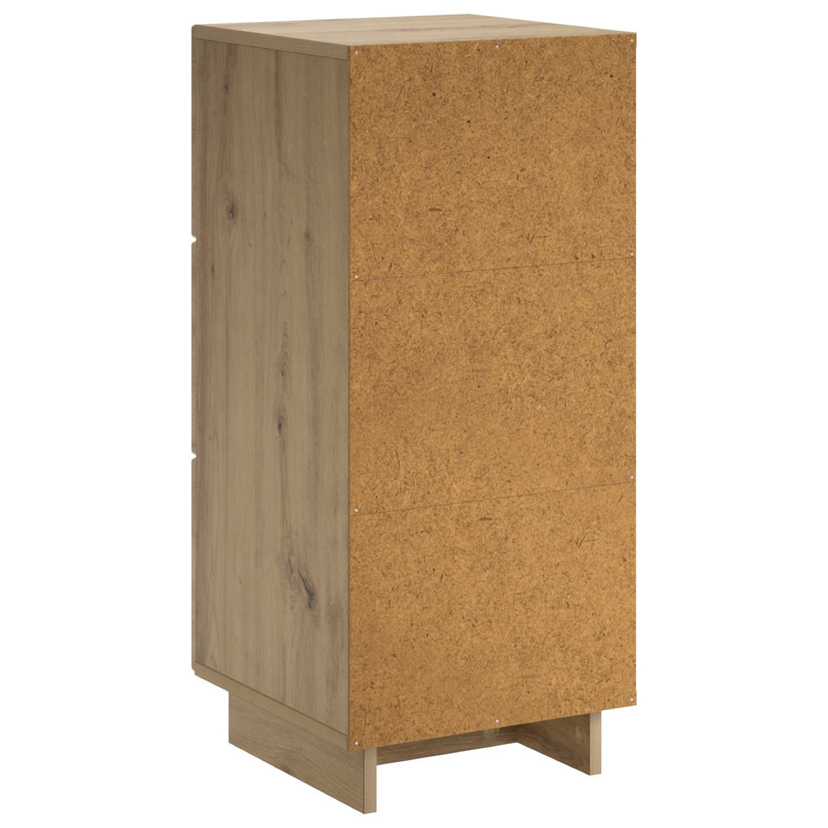 Dressoir Artisanaal eiken 33.5 x 34.5 x 75 cm Bewerkt hout