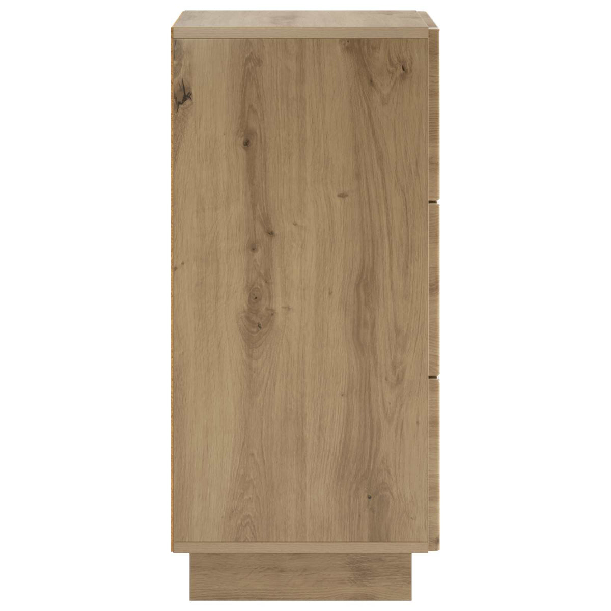 Dressoir Artisanaal eiken 33.5 x 34.5 x 75 cm Bewerkt hout