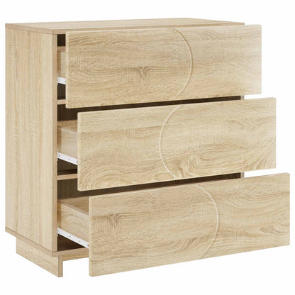 Dressoir Sonoma Eiken 70 x 38 x 75 cm Bewerkt hout
