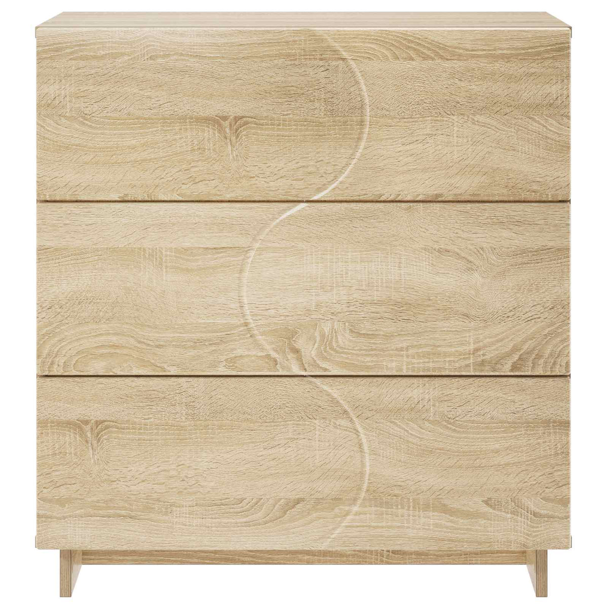 Dressoir Sonoma Eiken 70 x 38 x 75 cm Bewerkt hout
