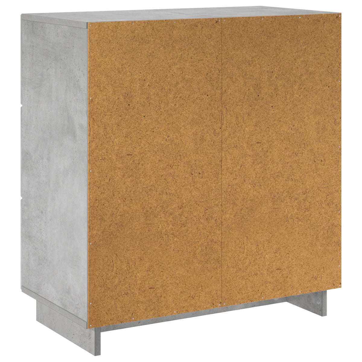 Dressoir Betongrijs 70 x 38 x 75 cm Bewerkt hout