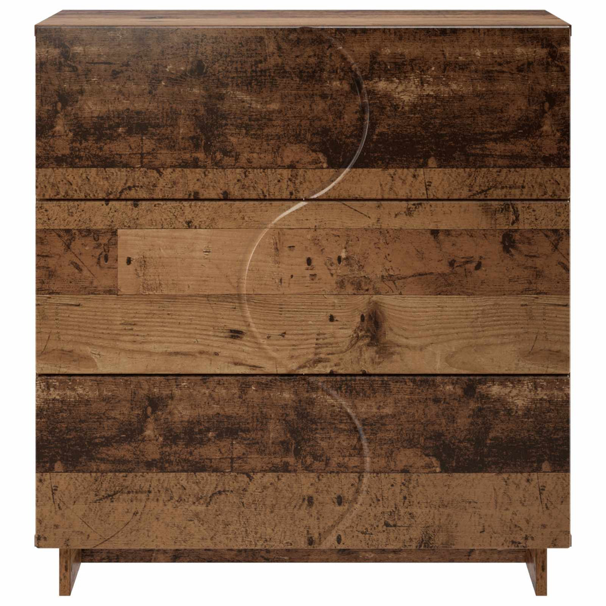 Dressoir Oud hout 70 x 38 x 75 cm Bewerkt hout