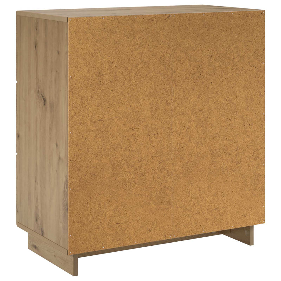 Dressoir Artisanaal eiken 70 x 38 x 75 cm Bewerkt hout
