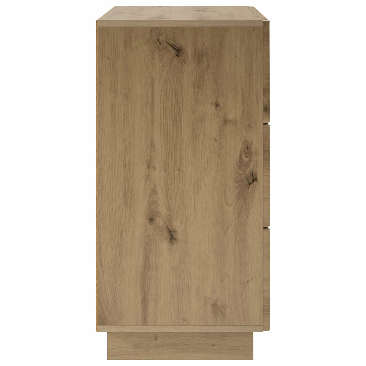 Dressoir Artisanaal eiken 70 x 38 x 75 cm Bewerkt hout
