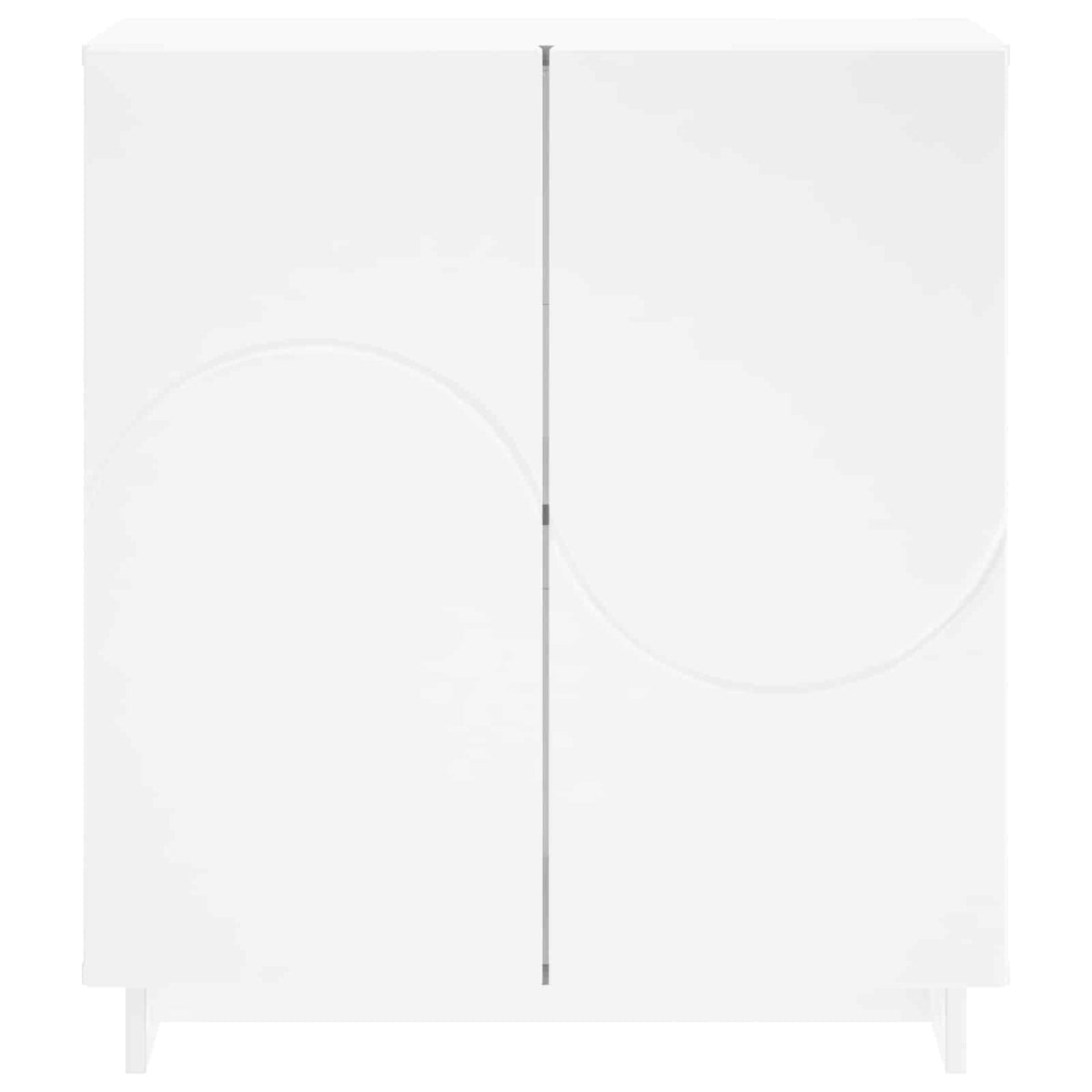 Dressoir Wit 67 x 34,5 x 75 cm Bewerkt hout