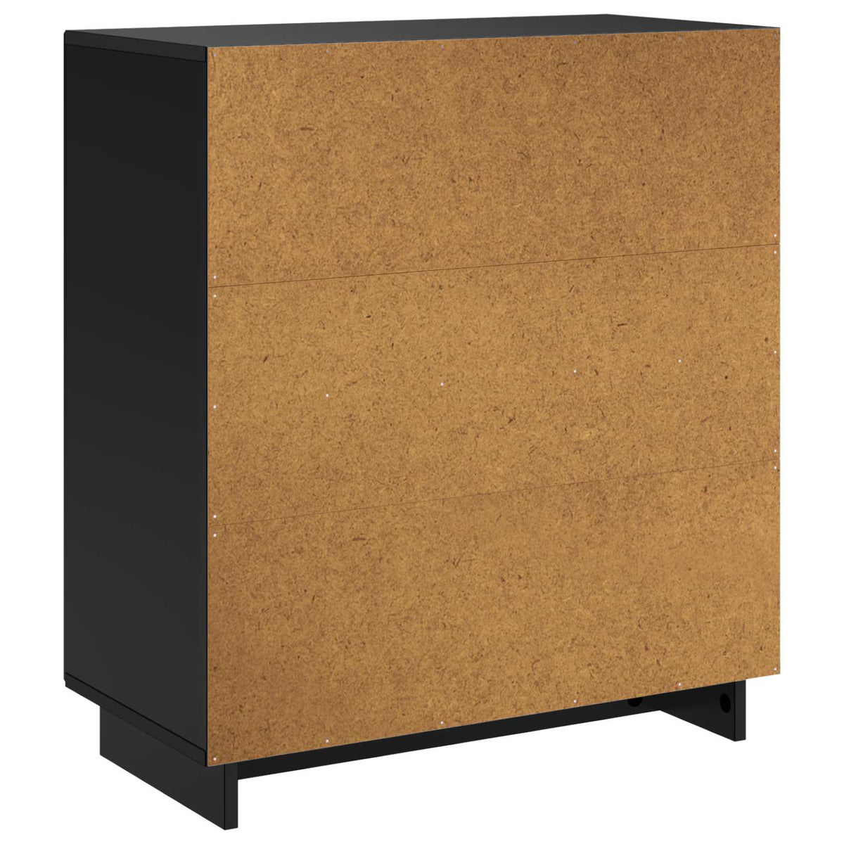 Dressoir Zwart 67 x 34,5 x 75 cm Bewerkt hout