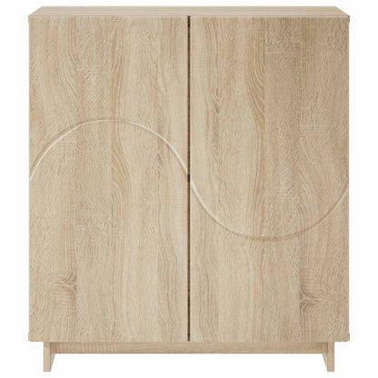 Dressoir Sonoma Eiken 67 x 34,5 x 75 cm Bewerkt hout