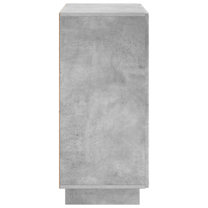 Dressoir Betongrijs 67 x 34,5 x 75 cm Bewerkt hout