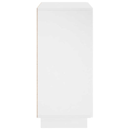Dressoir Hoogglans Wit 67 x 34,5 x 75 cm Bewerkt hout