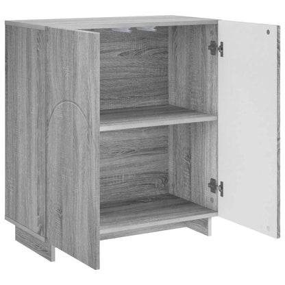 Dressoir Grijs Sonoma 67 x 34,5 x 75 cm Bewerkt hout