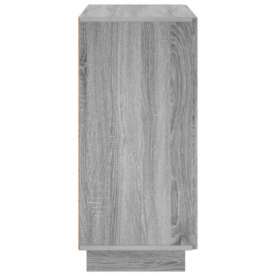 Dressoir Grijs Sonoma 67 x 34,5 x 75 cm Bewerkt hout