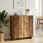 Dressoir oud hout 67x34.5x75 cm