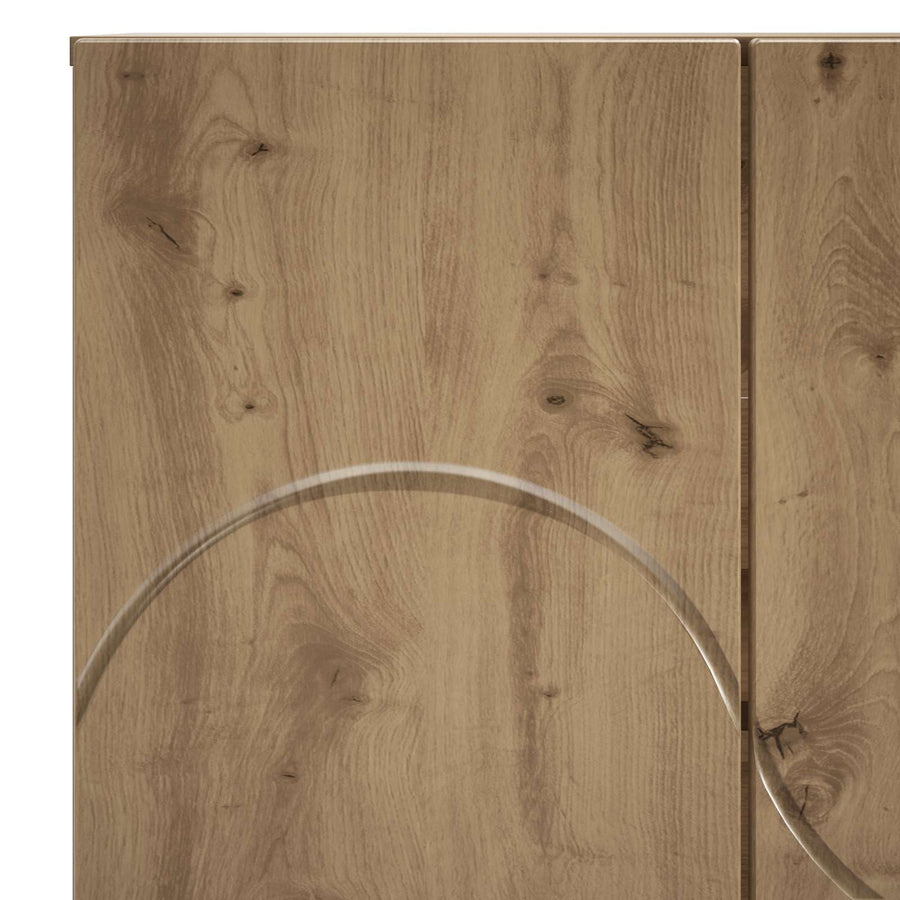 Dressoir Artisanaal eiken 67 x 34,5 x 75 cm Bewerkt hout