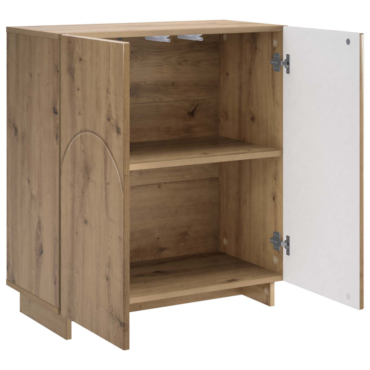 Dressoir Artisanaal eiken 67 x 34,5 x 75 cm Bewerkt hout