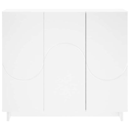 Dressoir Wit 85,5 x 31 x 75 cm Bewerkt hout